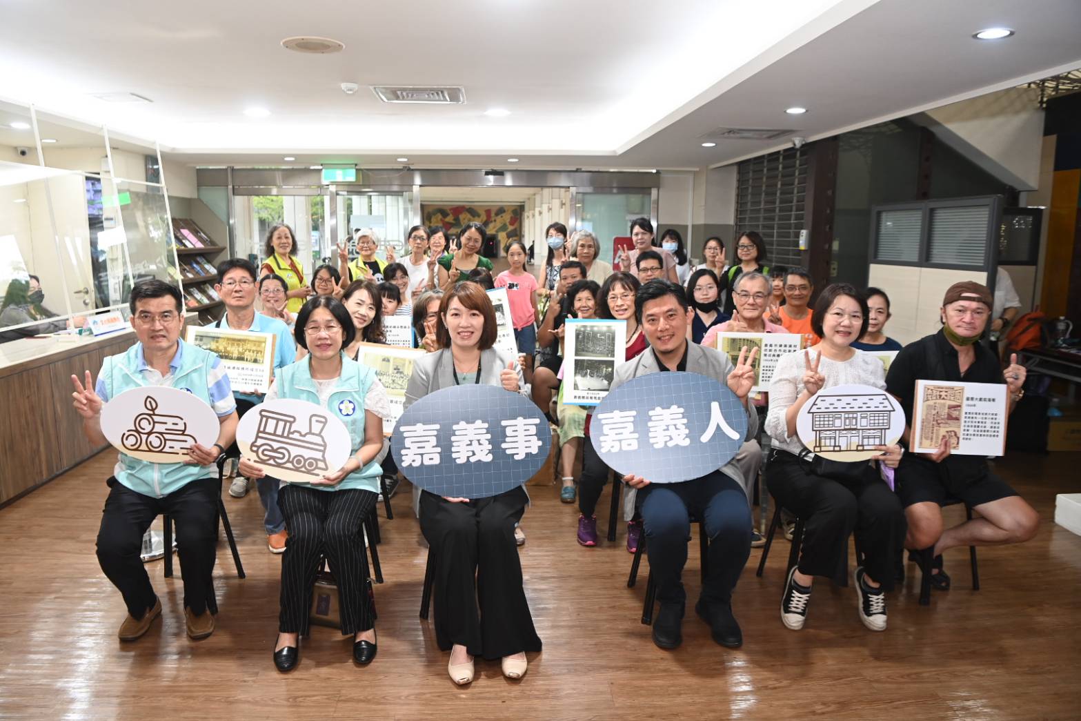 嘉義人說嘉義事 嘉市圖書館首展